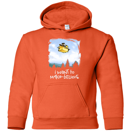 Sweatshirts Orange / YS Make Believe Youth Hoodie