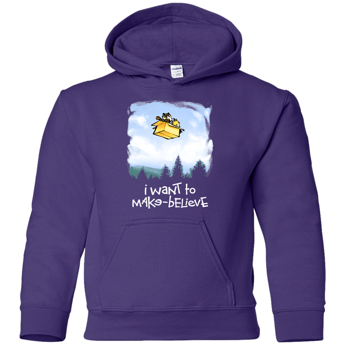 Sweatshirts Purple / YS Make Believe Youth Hoodie