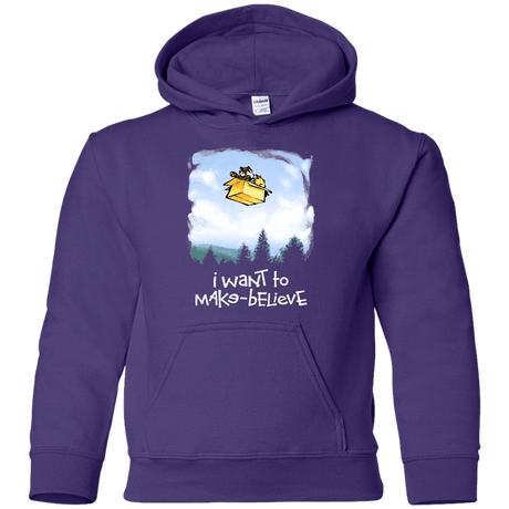 Sweatshirts Purple / YS Make Believe Youth Hoodie
