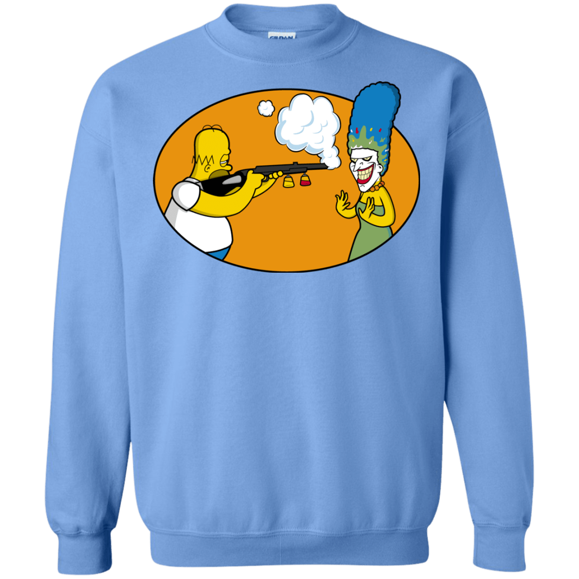Sweatshirts Carolina Blue / Small Make Up Gun Crewneck Sweatshirt