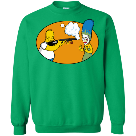 Sweatshirts Irish Green / Small Make Up Gun Crewneck Sweatshirt