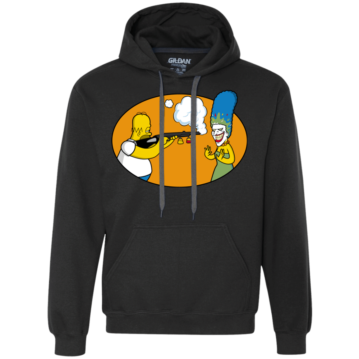 Sweatshirts Black / Small Make Up Gun Premium Fleece Hoodie