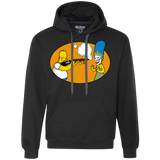 Sweatshirts Black / Small Make Up Gun Premium Fleece Hoodie