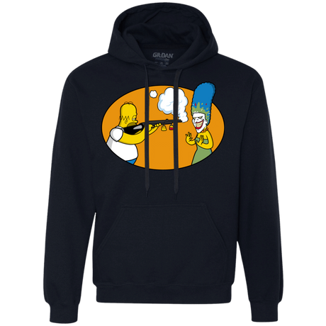 Sweatshirts Navy / Small Make Up Gun Premium Fleece Hoodie