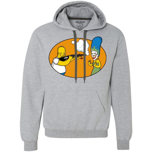 Sweatshirts Sport Grey / Small Make Up Gun Premium Fleece Hoodie