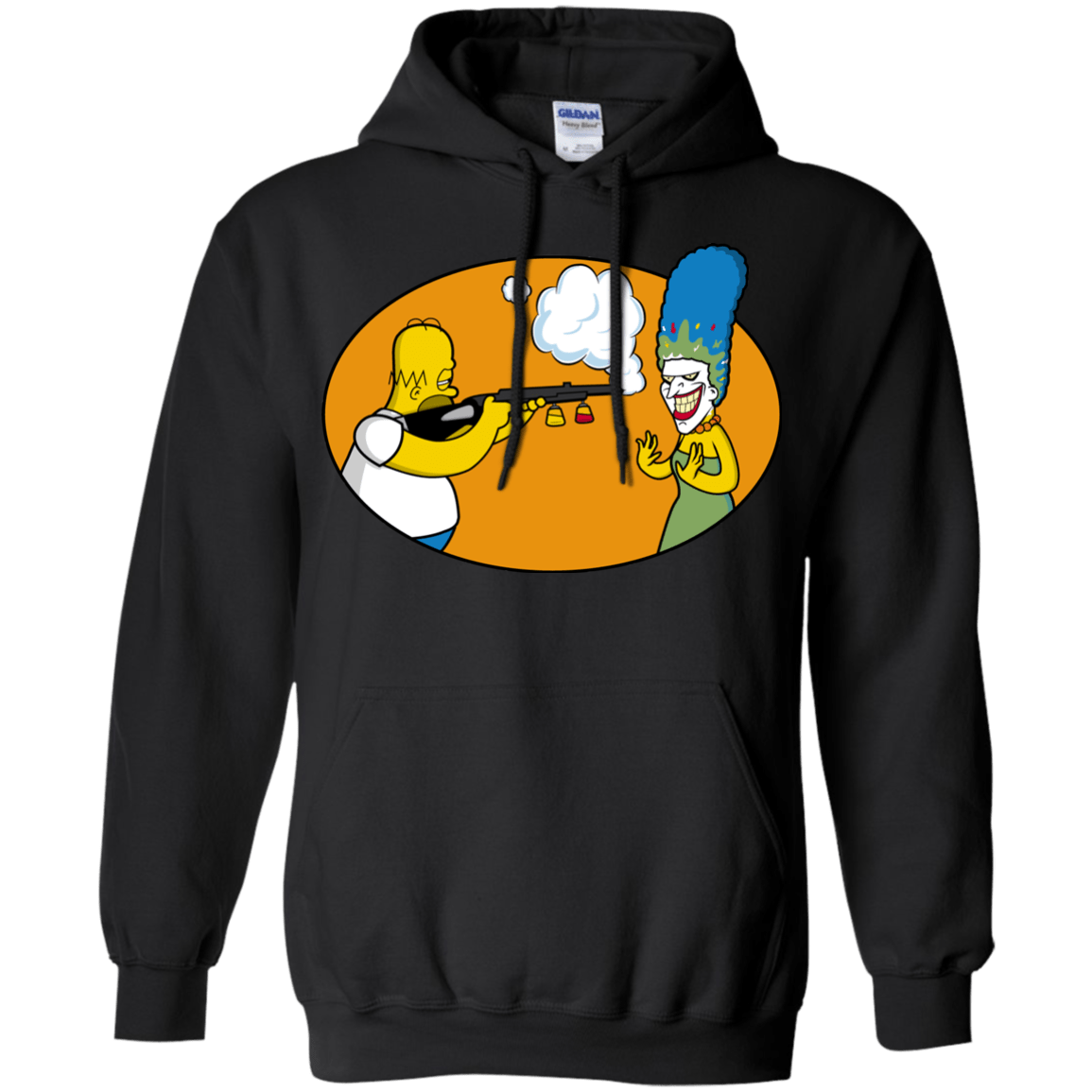 Sweatshirts Black / Small Make Up Gun Pullover Hoodie