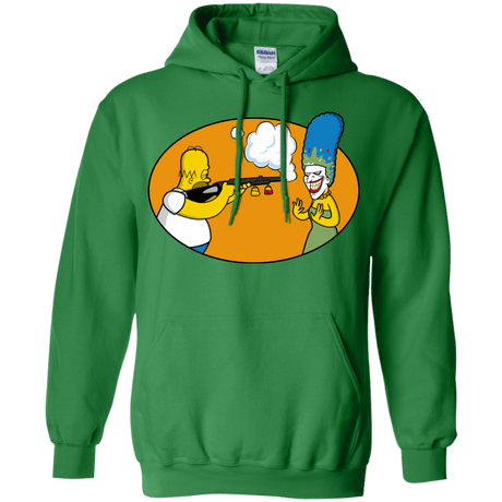Sweatshirts Irish Green / Small Make Up Gun Pullover Hoodie
