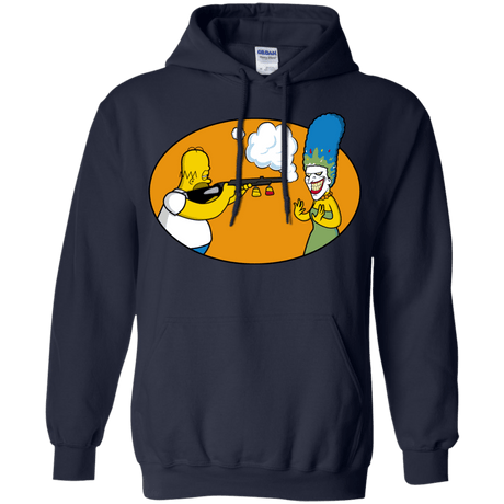 Sweatshirts Navy / Small Make Up Gun Pullover Hoodie