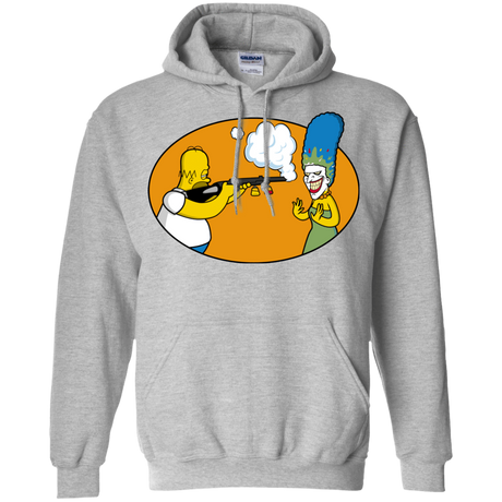 Sweatshirts Sport Grey / Small Make Up Gun Pullover Hoodie