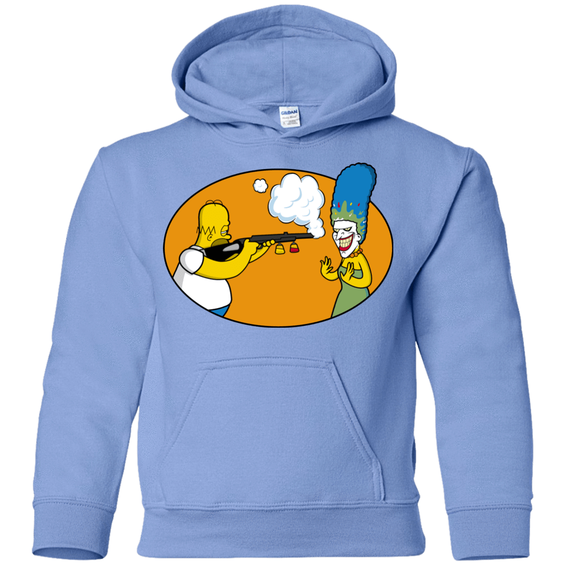 Sweatshirts Carolina Blue / YS Make Up Gun Youth Hoodie