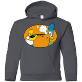 Sweatshirts Charcoal / YS Make Up Gun Youth Hoodie