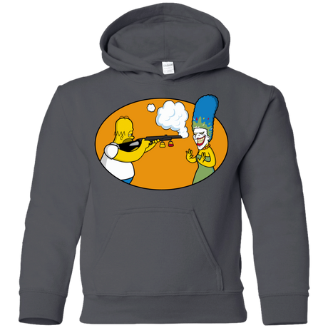 Sweatshirts Charcoal / YS Make Up Gun Youth Hoodie