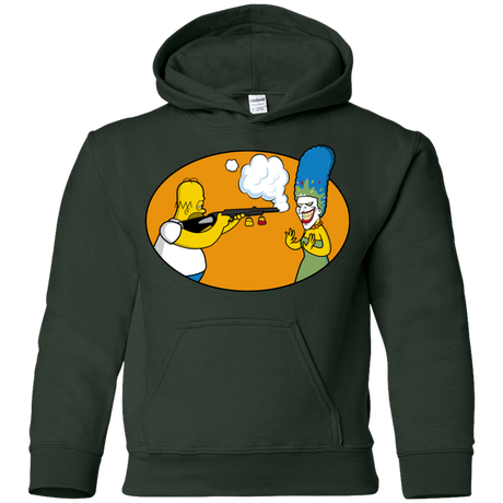 Sweatshirts Forest Green / YS Make Up Gun Youth Hoodie