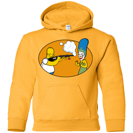 Sweatshirts Gold / YS Make Up Gun Youth Hoodie