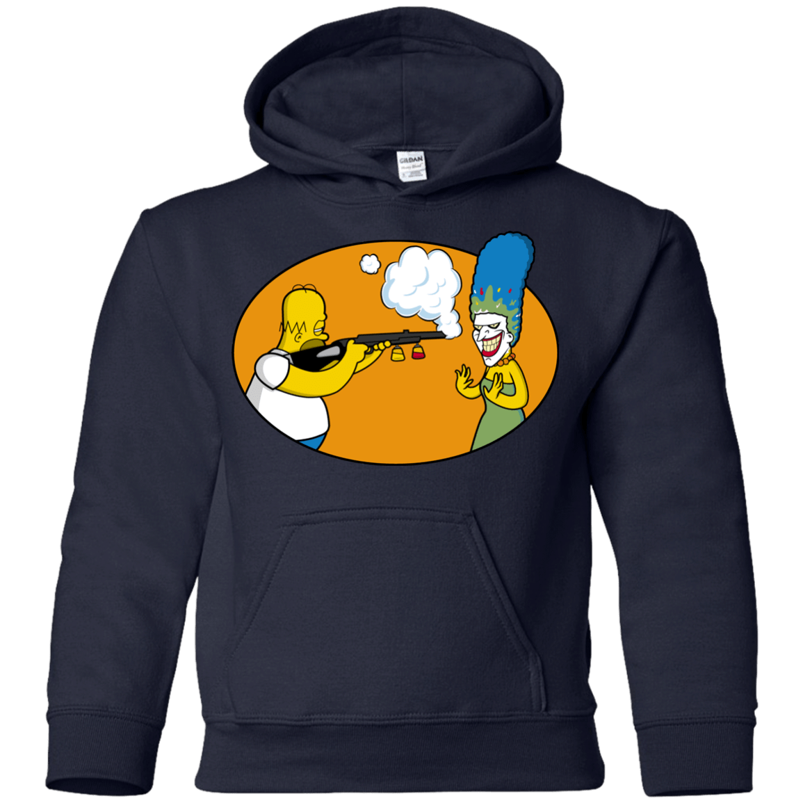 Sweatshirts Navy / YS Make Up Gun Youth Hoodie