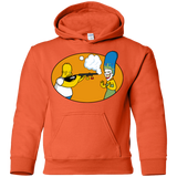 Sweatshirts Orange / YS Make Up Gun Youth Hoodie