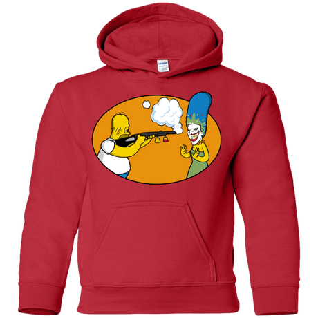 Sweatshirts Red / YS Make Up Gun Youth Hoodie