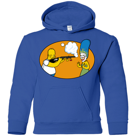 Sweatshirts Royal / YS Make Up Gun Youth Hoodie