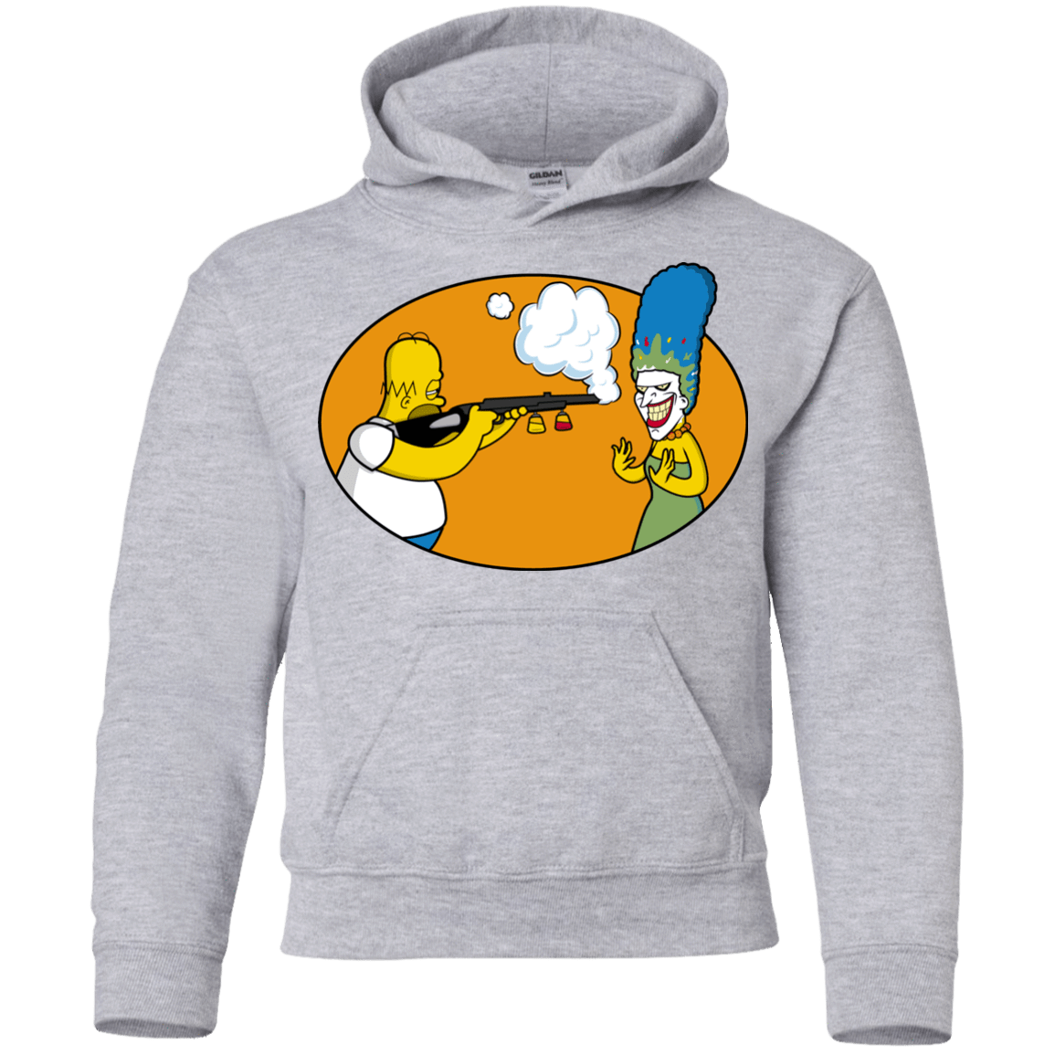 Sweatshirts Sport Grey / YS Make Up Gun Youth Hoodie