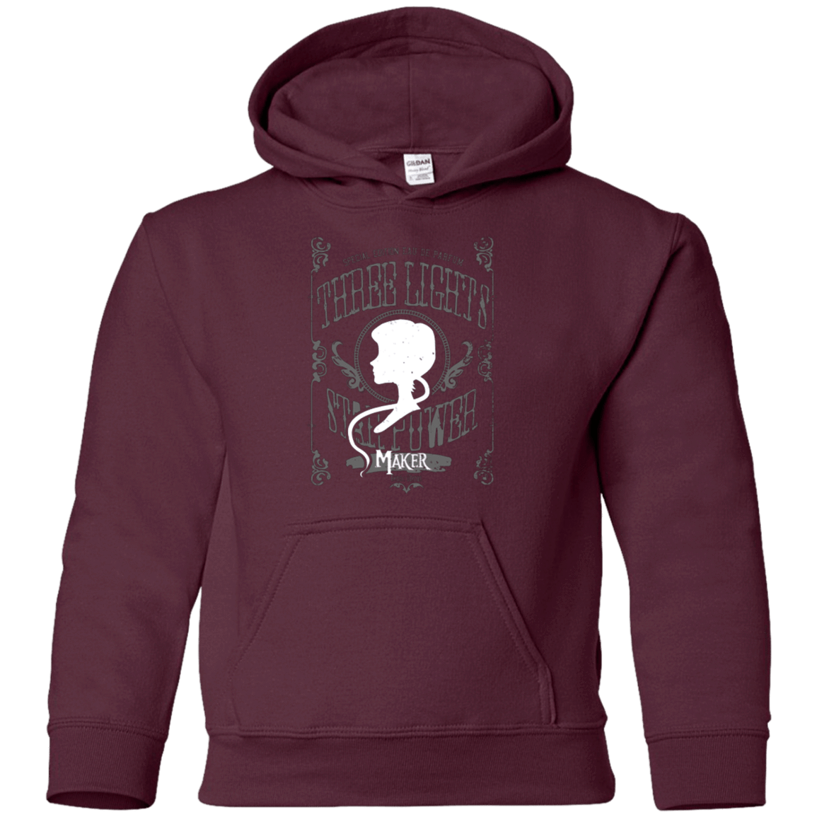 Sweatshirts Maroon / YS Maker Youth Hoodie