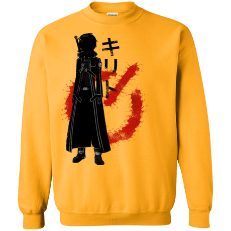 Sweatshirts Gold / Small Male gamer Crewneck Sweatshirt