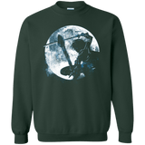 Sweatshirts Forest Green / Small Male Gamer Moon Crewneck Sweatshirt