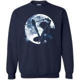 Sweatshirts Navy / Small Male Gamer Moon Crewneck Sweatshirt