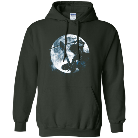 Sweatshirts Forest Green / Small Male Gamer Moon Pullover Hoodie