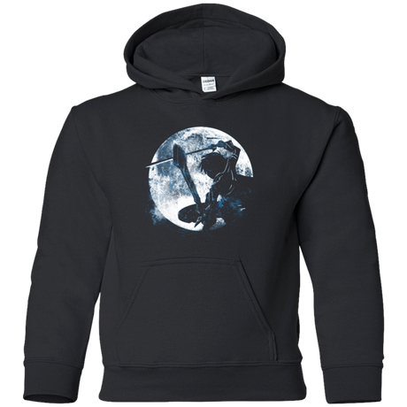 Sweatshirts Black / YS Male Gamer Moon Youth Hoodie