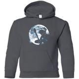 Sweatshirts Charcoal / YS Male Gamer Moon Youth Hoodie