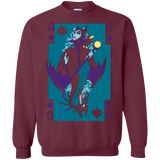 Sweatshirts Maroon / Small Maleficard Crewneck Sweatshirt