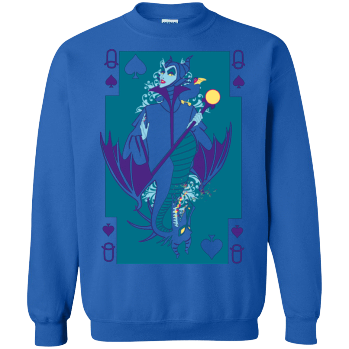 Sweatshirts Royal / Small Maleficard Crewneck Sweatshirt