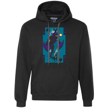 Sweatshirts Black / Small Maleficard Premium Fleece Hoodie