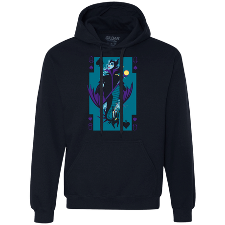 Sweatshirts Navy / Small Maleficard Premium Fleece Hoodie