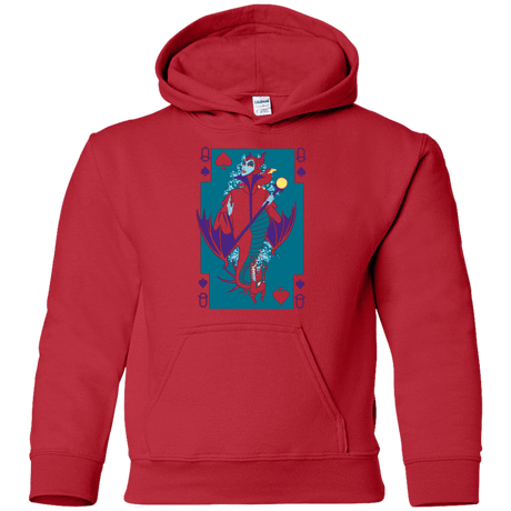 Sweatshirts Red / YS Maleficard Youth Hoodie