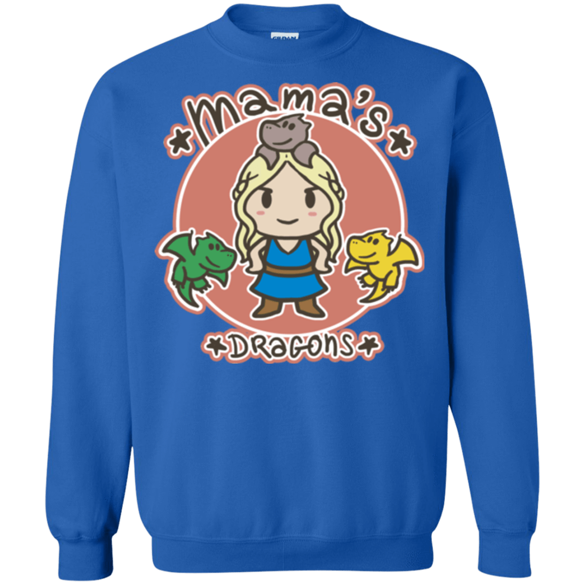 Sweatshirts Royal / Small Mamas Dragons Crewneck Sweatshirt