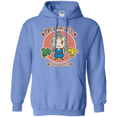 Sweatshirts Carolina Blue / Small Mamas Dragons Pullover Hoodie