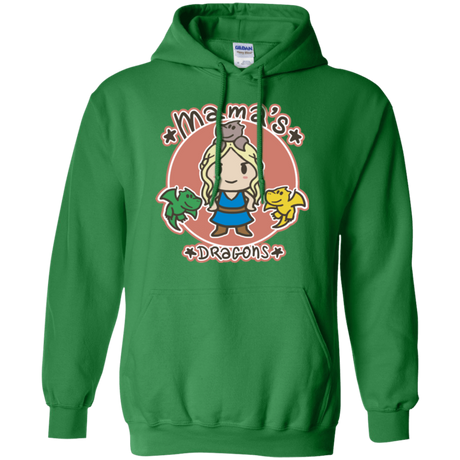 Sweatshirts Irish Green / Small Mamas Dragons Pullover Hoodie