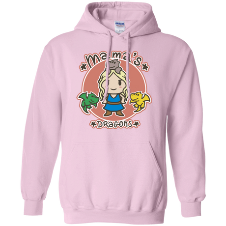 Sweatshirts Light Pink / Small Mamas Dragons Pullover Hoodie