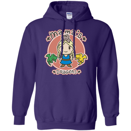 Sweatshirts Purple / Small Mamas Dragons Pullover Hoodie