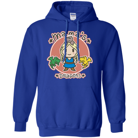 Sweatshirts Royal / Small Mamas Dragons Pullover Hoodie