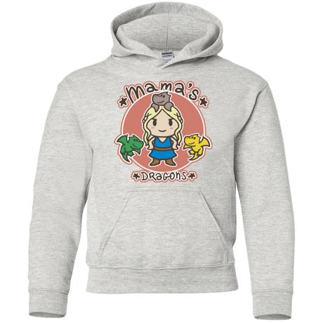 Sweatshirts Ash / YS Mamas Dragons Youth Hoodie