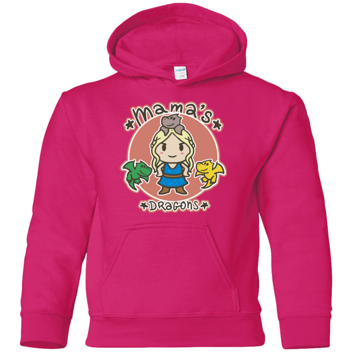 Sweatshirts Heliconia / YS Mamas Dragons Youth Hoodie
