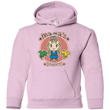 Sweatshirts Light Pink / YS Mamas Dragons Youth Hoodie