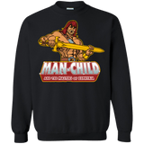 Sweatshirts Black / S Man Child Crewneck Sweatshirt