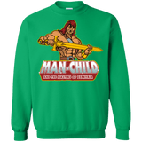 Sweatshirts Irish Green / S Man Child Crewneck Sweatshirt