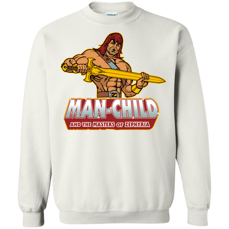 Sweatshirts White / S Man Child Crewneck Sweatshirt