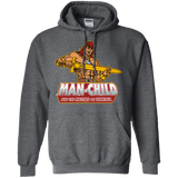 Sweatshirts Dark Heather / S Man Child Pullover Hoodie