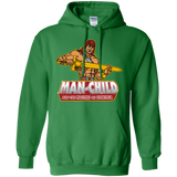 Sweatshirts Irish Green / S Man Child Pullover Hoodie