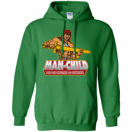 Sweatshirts Irish Green / S Man Child Pullover Hoodie